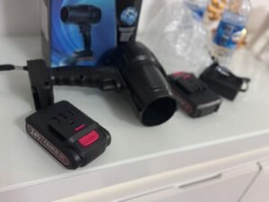 SOPRADOR TURBO PORTÁTIL COM 2 BATERIAS