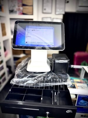 KIT DE FATURAÇÃO BRANCO DE 2 ECRÃS